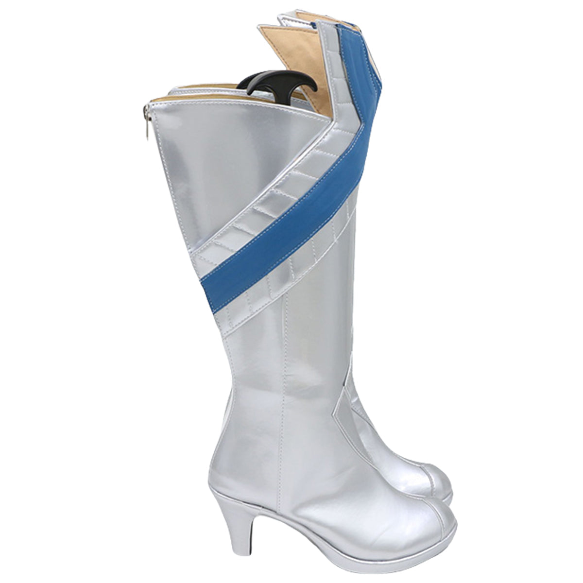 MAV Rivals White Queen Emma Frost Shoes Cosplay Boots Shoes/Boots - Tophatter Daily Deals