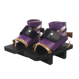 Genshin Impact Arataki Itto Purple Cosplay Shoes Shoes/Boots - Tophatter Daily Deals