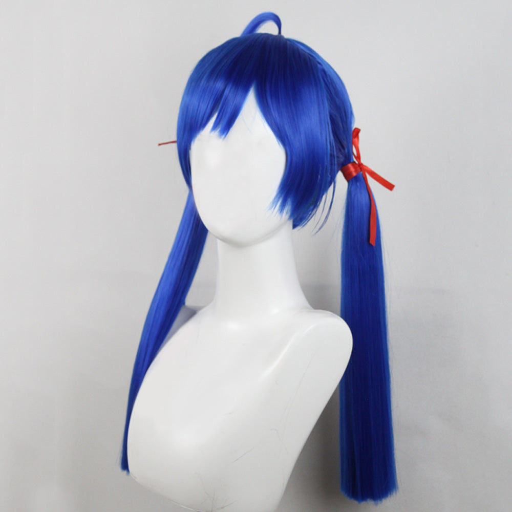 Garou Mark of the Wolves King of Fighters Hotaru Futaba Blue Cosplay Wig Wig - Tophatter Daily Deals