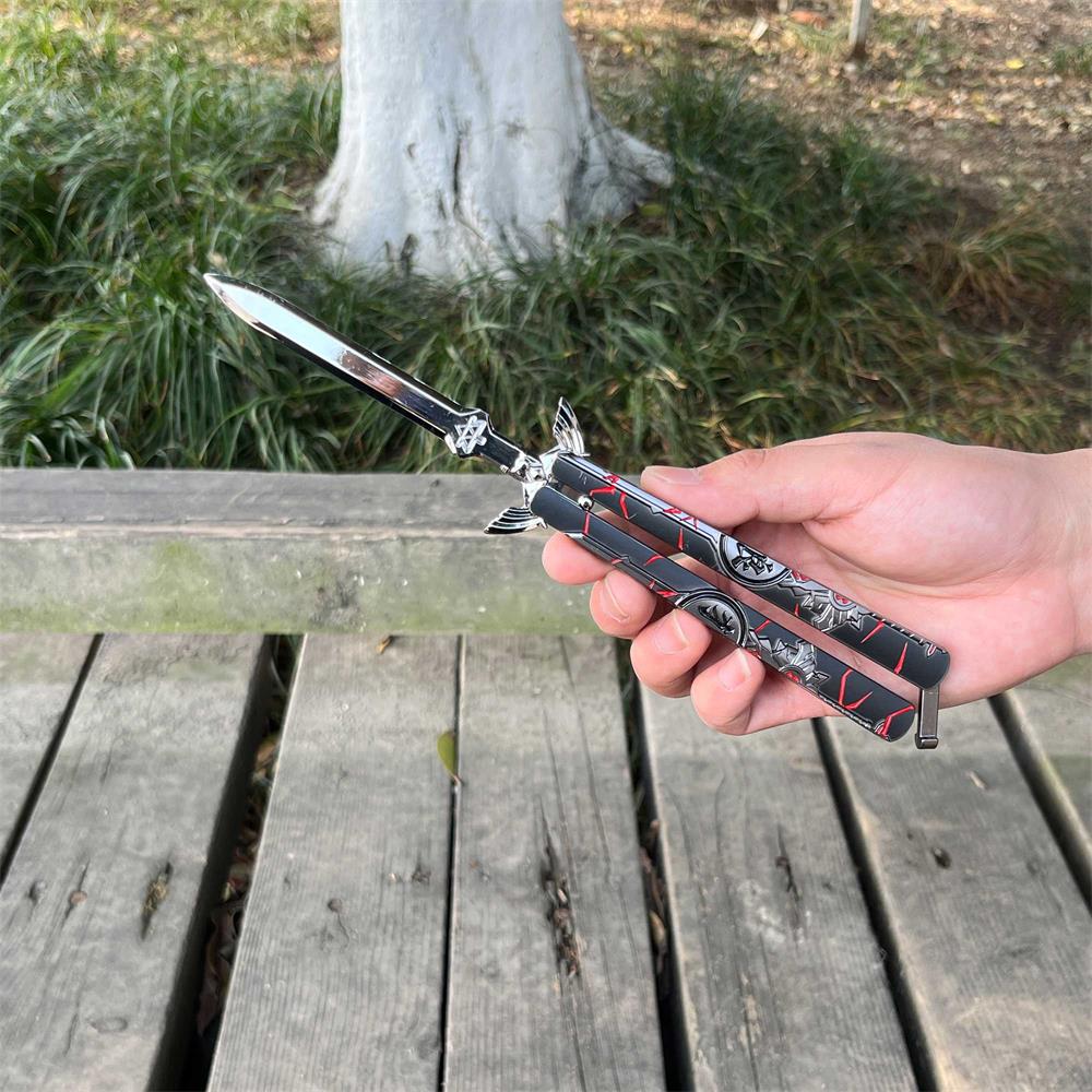 Game Butterfly Knife Trainer Replica Wolf's Gravestone - Tophatter Daily Deals