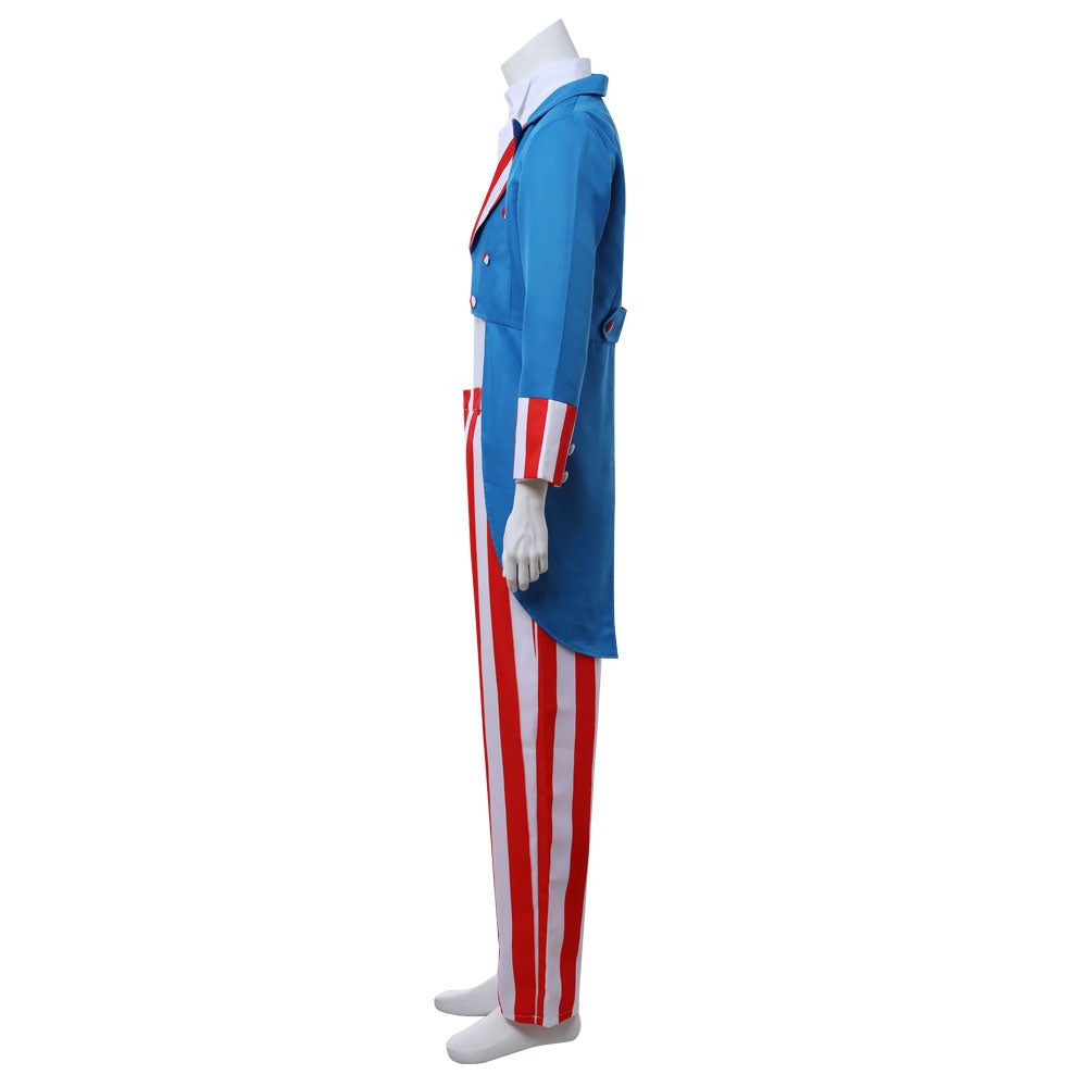 The Purge 3 : Election Year Uncle Sam Halloween Cosplay Costume - Tophatter Daily Deals