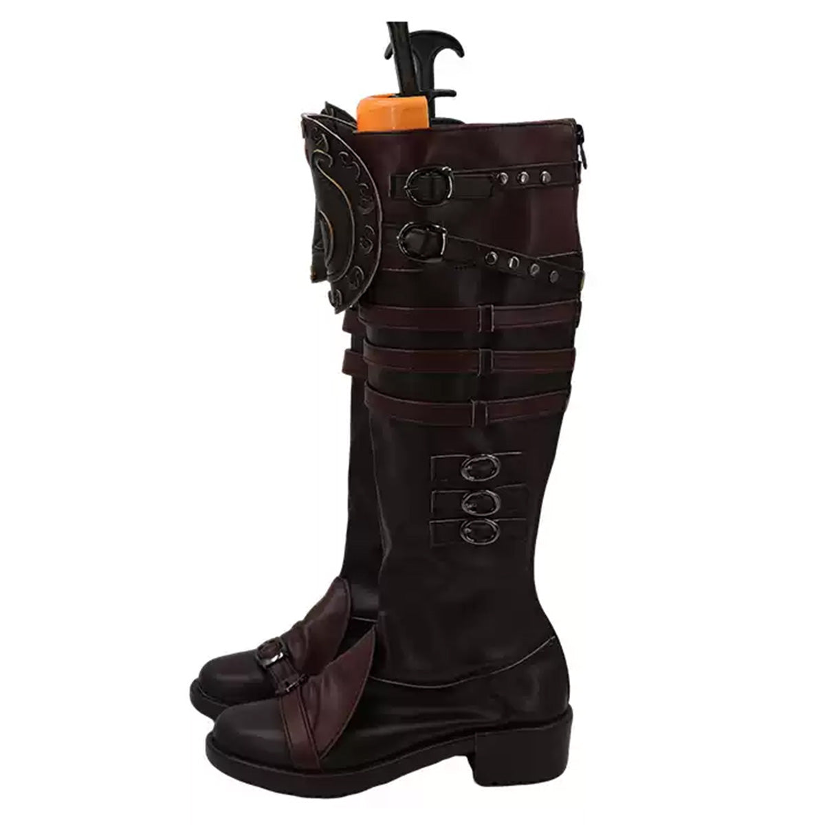 Final Fantasy XIV FF14 Version 7.0 Viper Brown Shoes Cosplay Boots Shoes/Boots - Tophatter Daily Deals