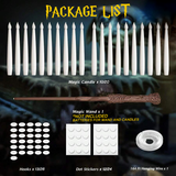 Tophatter's Inc. Floating Wedding Candles – Flameless LED Set for Romantic Event Lighting - Tophatter Daily Deals