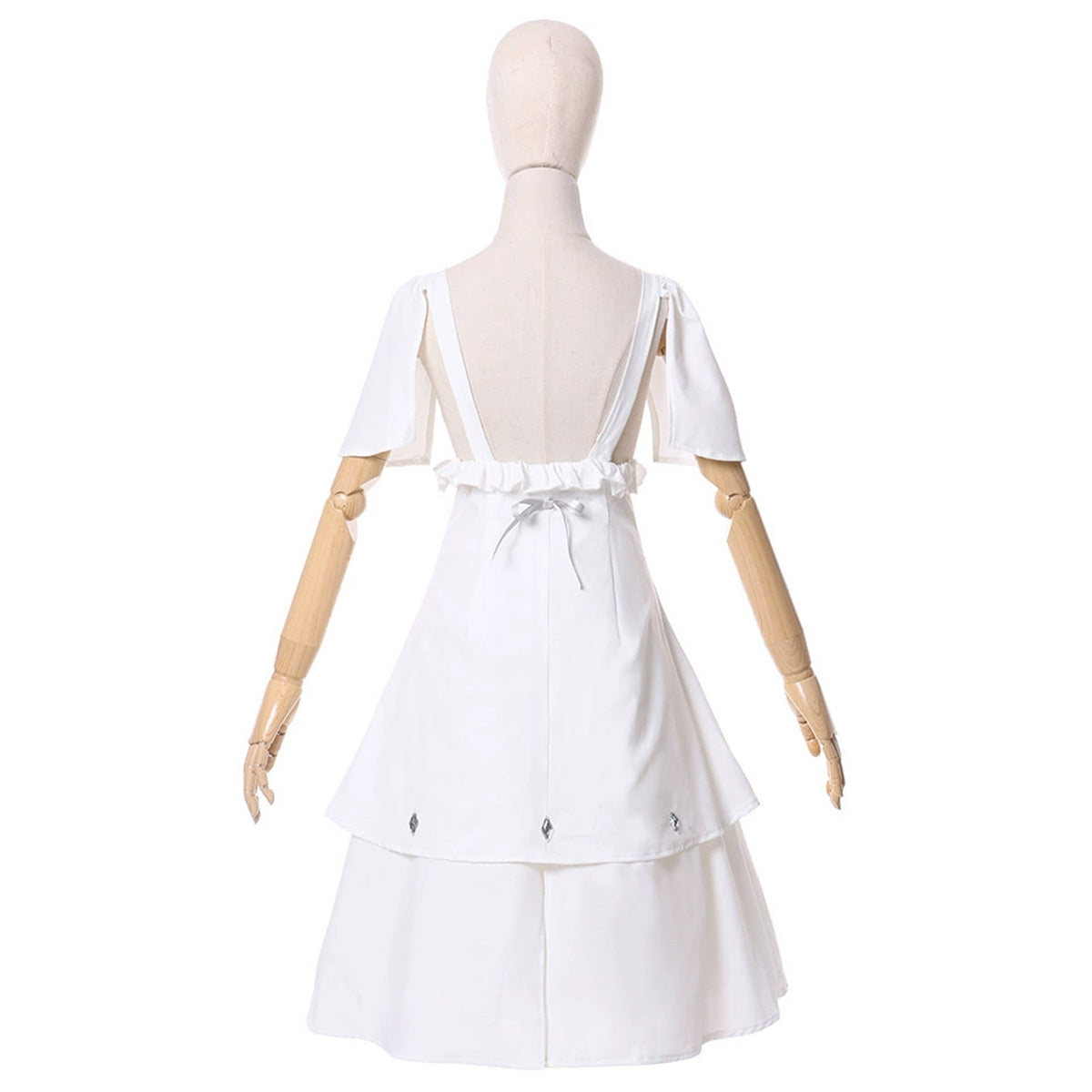 Final Fantasy XIV FF14 Minfilia Warde White Dress Cosplay Costume Costume - Tophatter Daily Deals