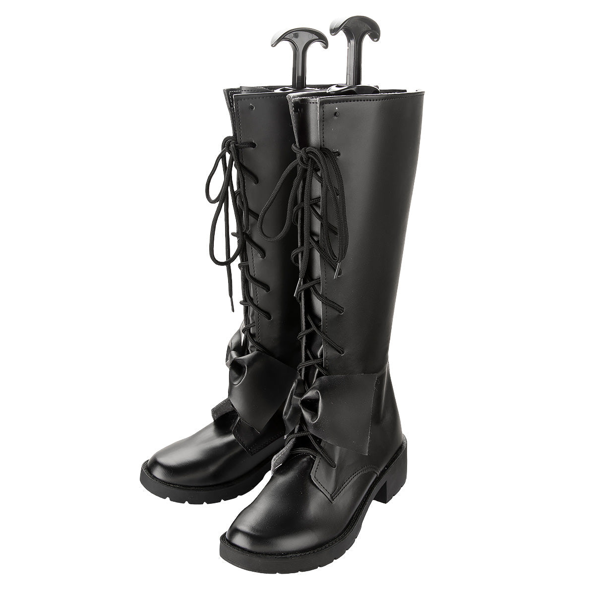 Date A Live Tokisaki Kurumi Nightmare Black Shoes Cosplay Boots Shoes/Boots - Tophatter Daily Deals
