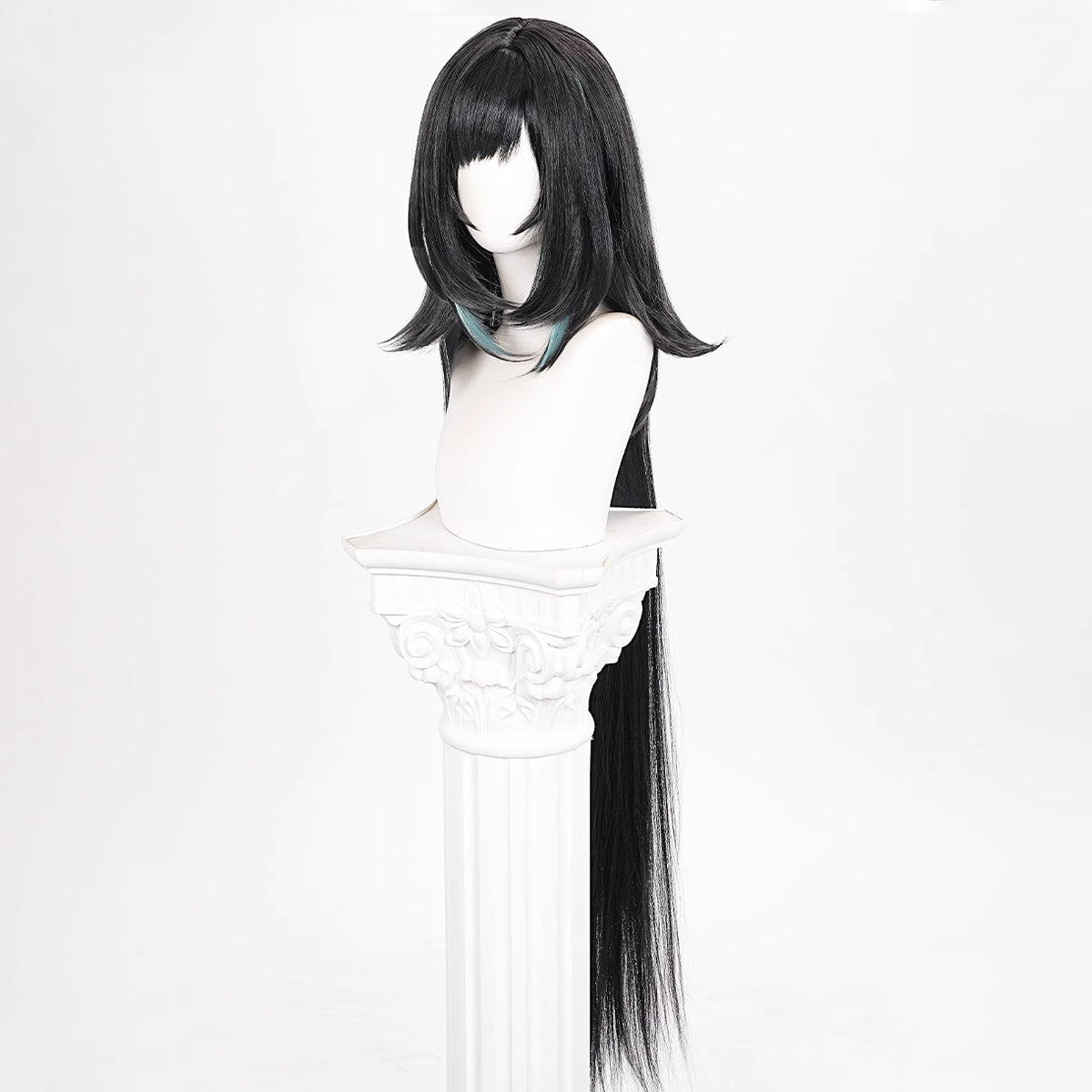 Genshin Impact Lanyan Black Cosplay Wig Wig - Tophatter Daily Deals