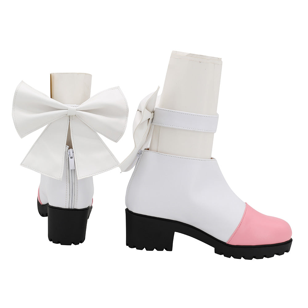 Pokemon Sword And Shield Klara White Purple Cosplay Shoes Shoes/Boots - Tophatter Daily Deals