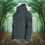 Waterproof Men's Outdoor Jacket - Military Cut, Poly Blend - Tophatter Daily Deals