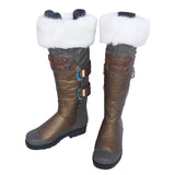 Overwatch OW Dr. Mei Ling Zhou Brown Shoes Cosplay Boots Shoes/Boots - Tophatter Daily Deals