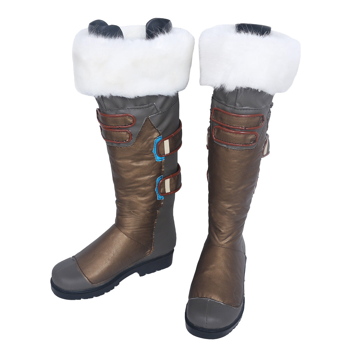 Overwatch OW Dr. Mei Ling Zhou Brown Shoes Cosplay Boots Shoes/Boots - Tophatter Daily Deals