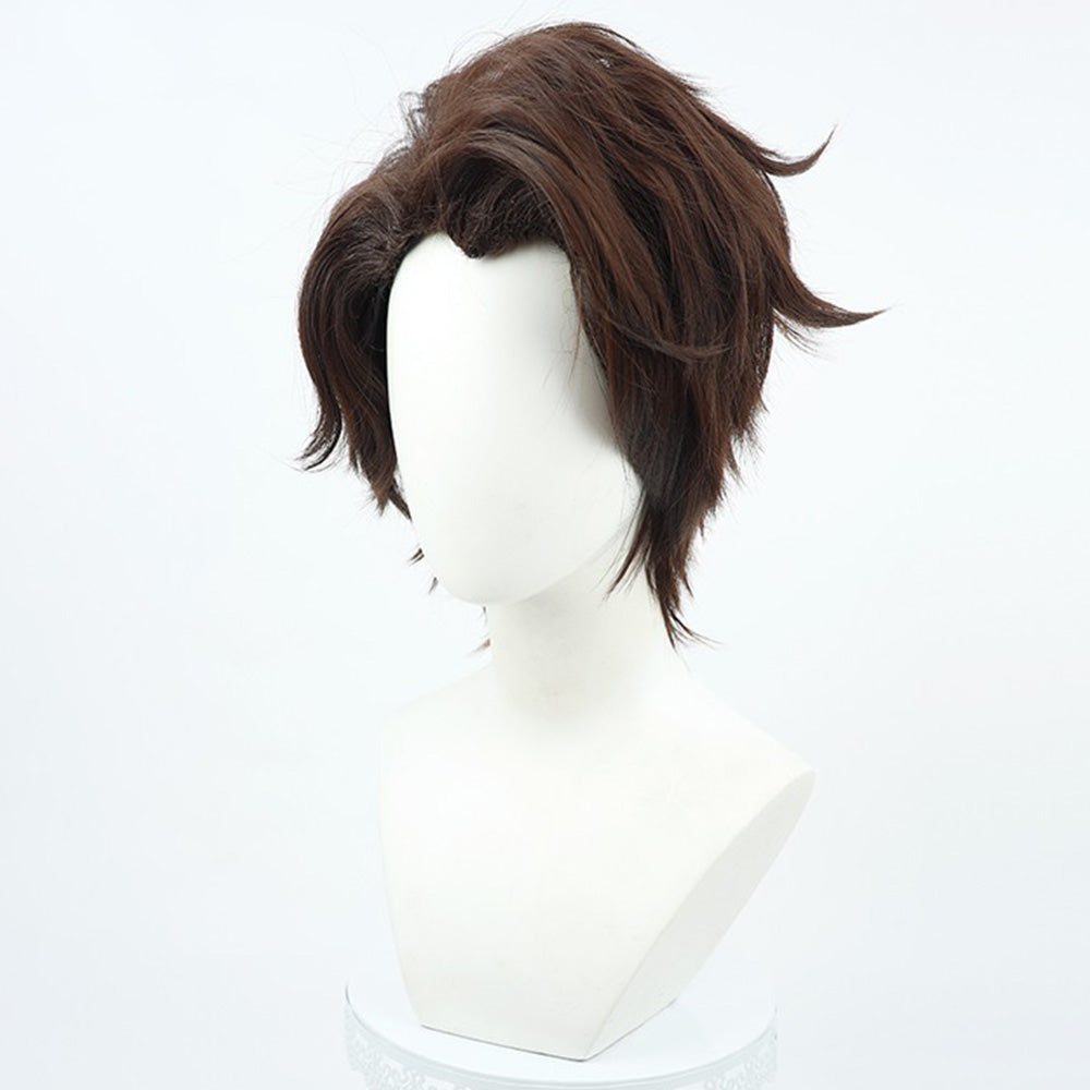 Bleach: Thousand Year Blood War Arc Sosuke Aizen Brown Cosplay Wig Prop - Tophatter Daily Deals