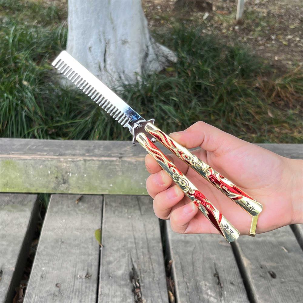 Staff of Homa Butterfly Knife Comb Trainer Replica - Tophatter Daily Deals