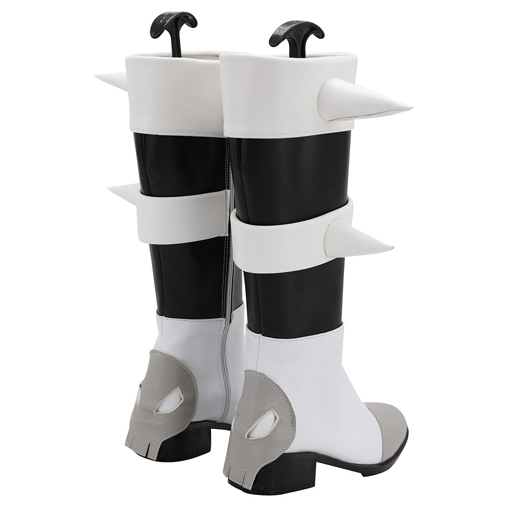 Pokemon Sword And Shield Piers Black Grey Shoes Cosplay Boots Shoes/Boots - Tophatter Daily Deals