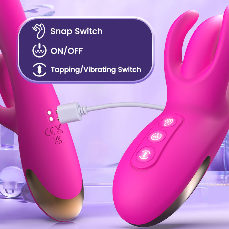 Mia Khalifa - Finger Snap Trigger and Tapping Vibrating Vibrator Vibrators - Tophatter Daily Deals
