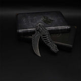Cool Skull Folding Knife Tool - Tophatter Daily Deals
