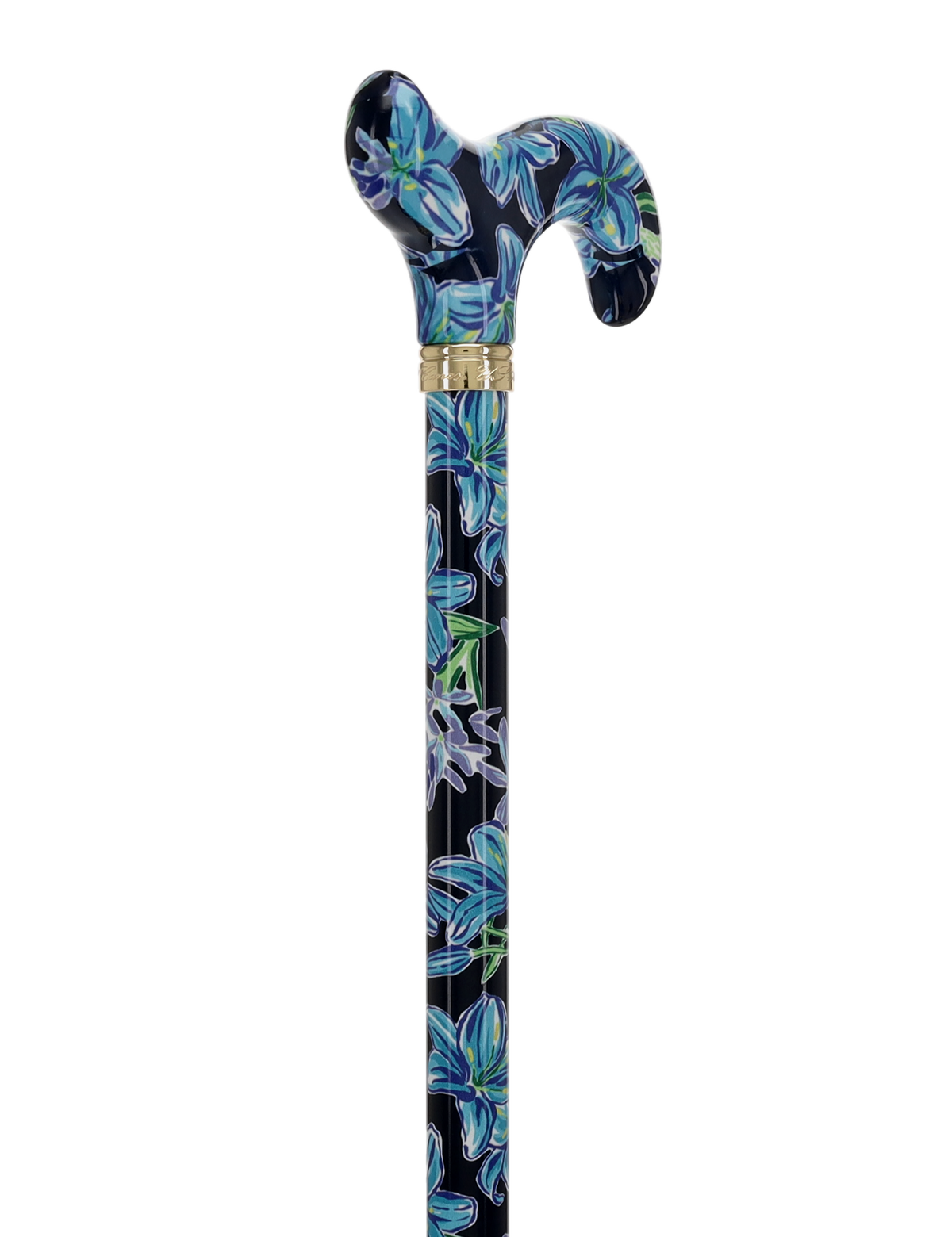 HD Pattern Designer Cane - Matching Handle & Shaft - Durable Adjustable Aluminum - Tophatter Daily Deals