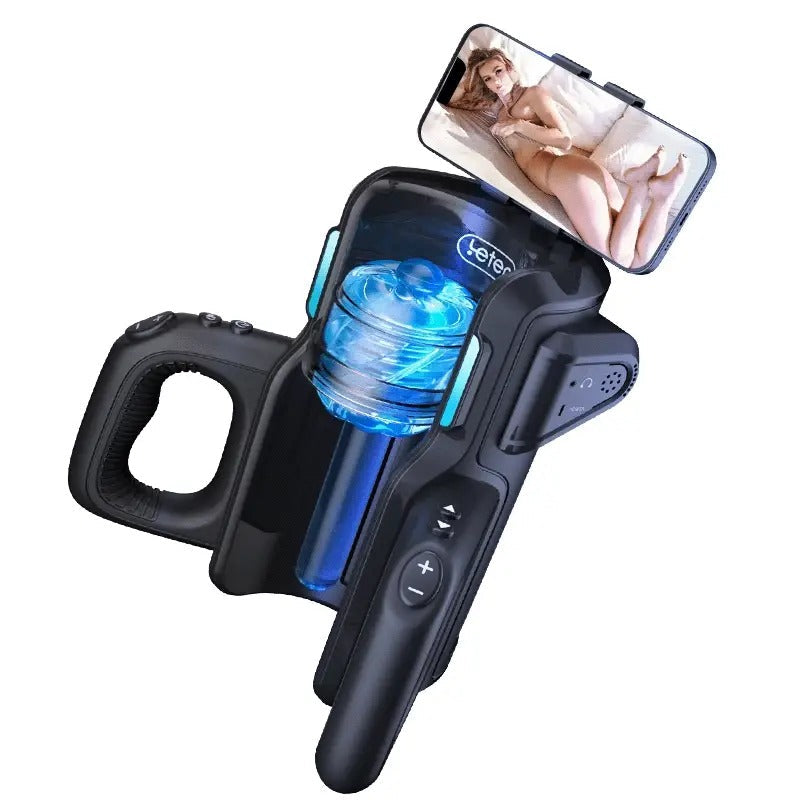 Leten - Interactive Transparent Stroker 10 Thrusting, 4,72 in Deep Stroke & Realistic Moaning Voice Stroker Masturbation Cup - Tophatter Daily Deals