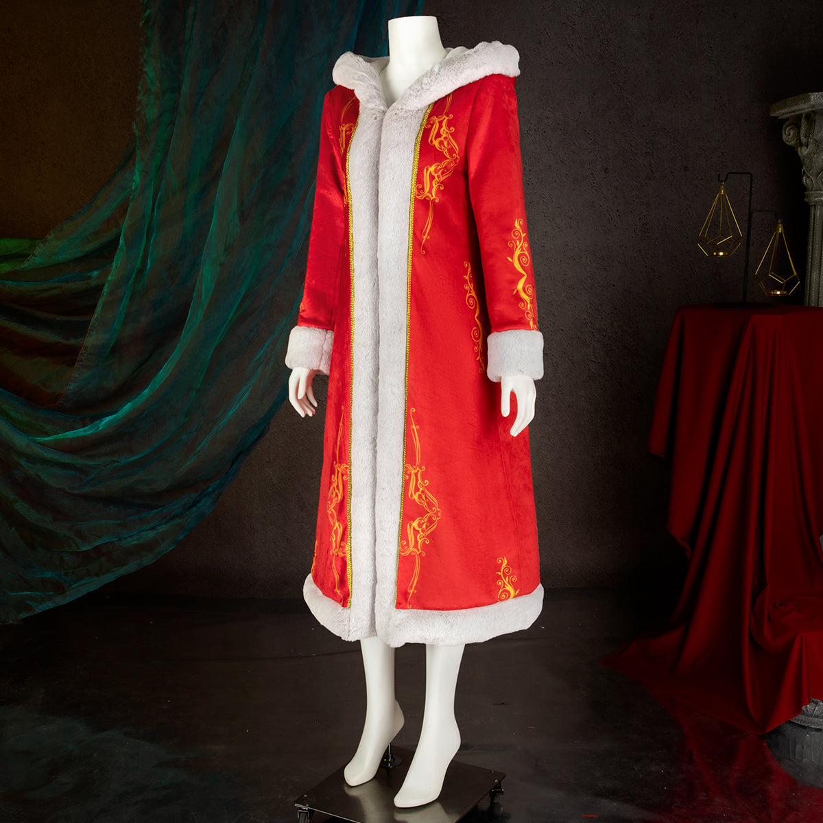 The Christmas Chronicles 2 Mrs. Claus Halloween Cosplay Costume - Tophatter Daily Deals