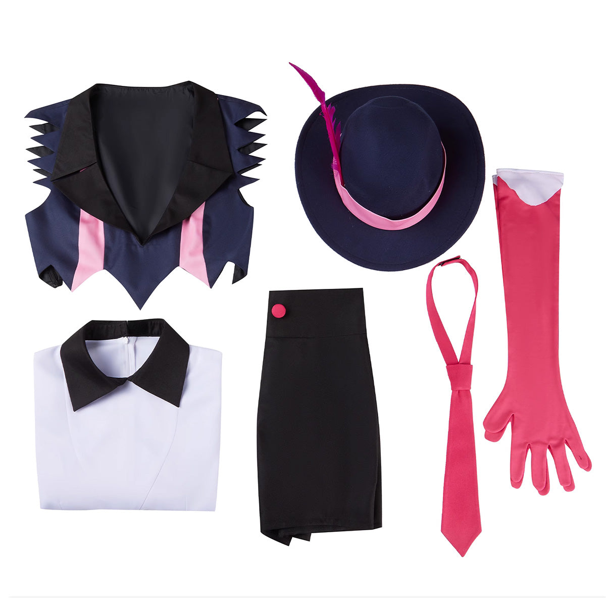 Hazbin Hotel Angel Dust Battle Outfit Cosplay Costume Costume - Tophatter Daily Deals