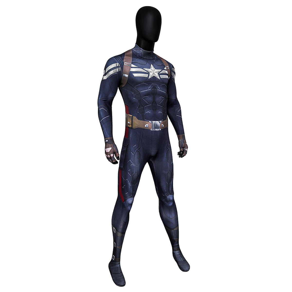 MAV Captain America: The Winter Soldier Captain America Steven Rogers Stealth Uniform Cosplay Costume Costume - Tophatter Daily Deals