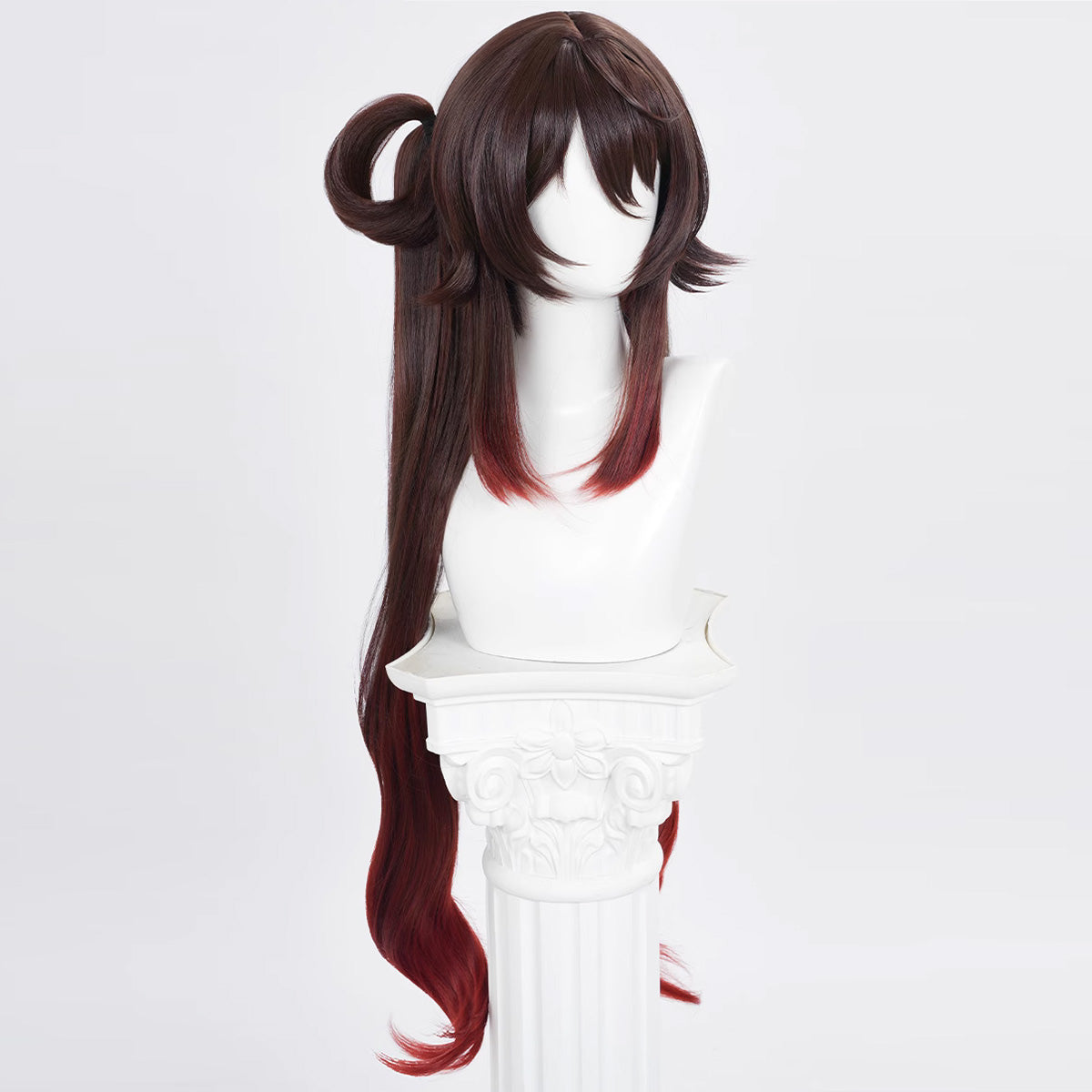 Genshin Impact Cherries Snow-Laden Hu Tao Brown Cosplay Wig Wig - Tophatter Daily Deals