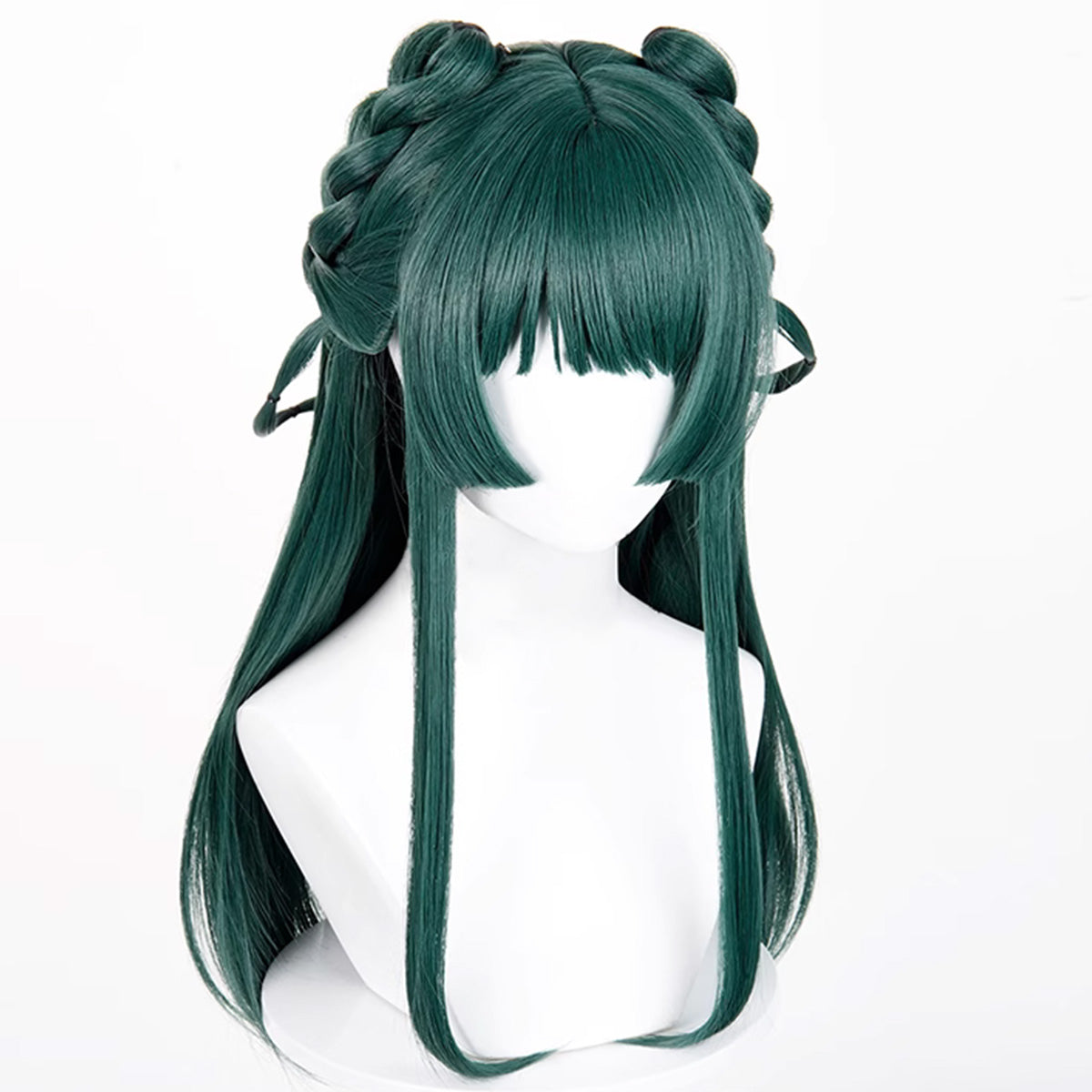 The Apothecary Diaries Maomao Braid Hair Green Cosplay Wig Wig - Tophatter Daily Deals