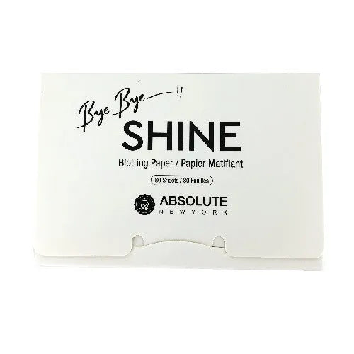 ABSOLUTE Bye Bye Shine Blotting Paper 0 0 Blotting Paper - Tophatter Daily Deals