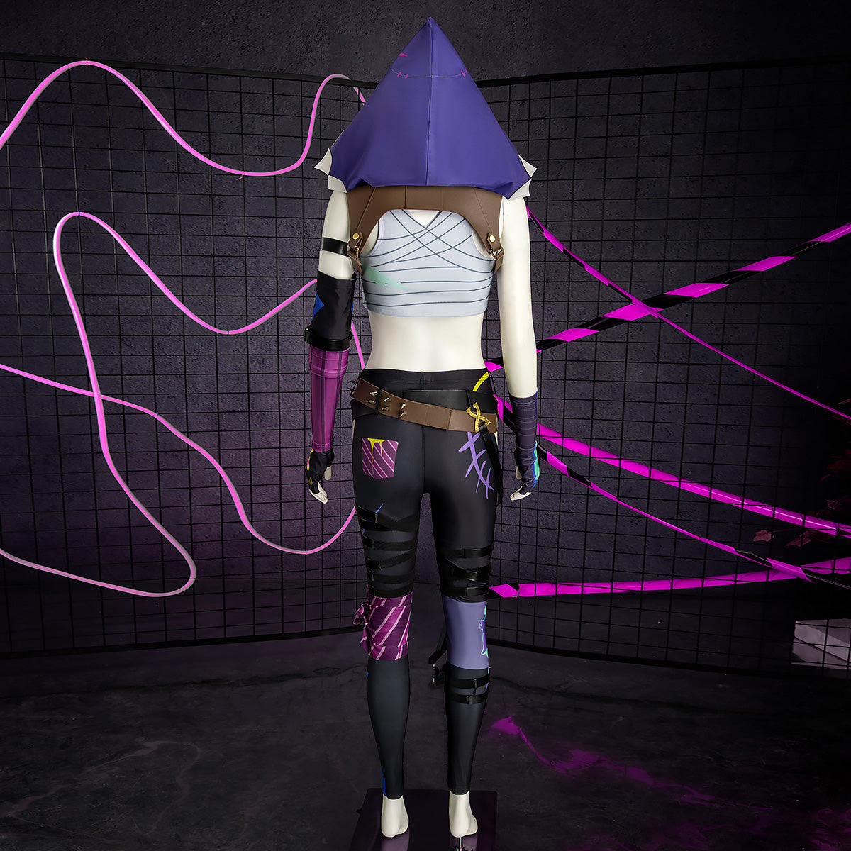 Arcane Season 2 League of Legends LOL Jinx Cosplay Costume Costume - Tophatter Daily Deals
