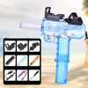 Uzi Electric Burst Water Gun Children's Powerful Water Gun Toy Fully Automatic Range Long Spray Outdoor Toy Water Gun Blue Humidifier - Tophatter Daily Deals