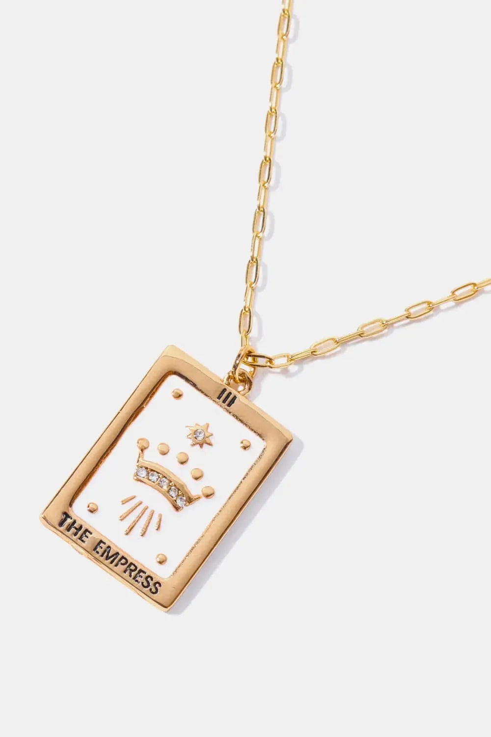 Tarot Card Pendant Copper Necklace Necklaces - Tophatter Daily Deals