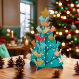 3D Pop & Slot Brilliant Birds Petite Free Standing Christmas Advent Calendar Advent Calendar - Tophatter Daily Deals