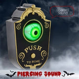Halloween Decoration Light Up Eyeball Doorbell 2025 3D Changing Face Moving Picture Frame - Tophatter Daily Deals