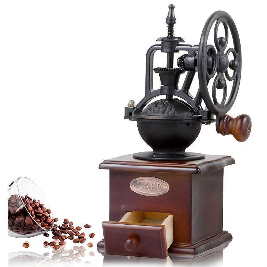 Manual Coffee Grinder Vintage Mill Appliances > Kitchen Appliances > Coffee Machines & Accessories - Tophatter Daily Deals