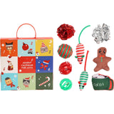 Cat Toy Advent Calendar | 9-Piece Festive Countdown Christmas Cat Toys Advent Calendar - Tophatter Daily Deals
