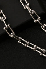 Fun Day Ahead Alloy Chain Necklace Necklaces - Tophatter Daily Deals