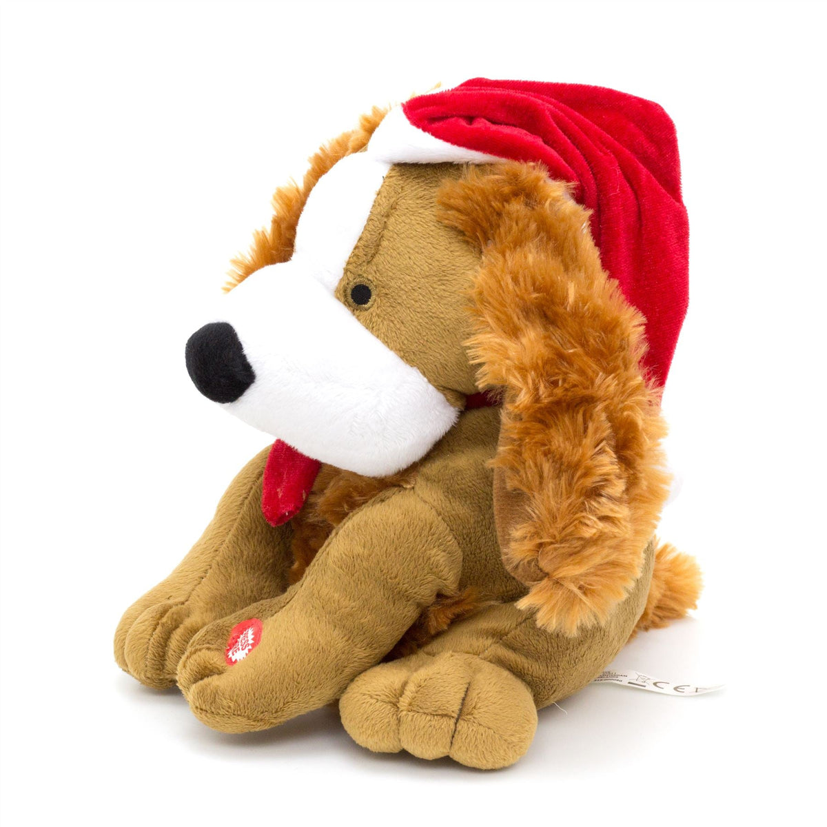 25cm Christmas Singing Dog Novelty Christmas Ornament | Animated Christmas Decorations | Musical Xmas Decorations - Colour Varies One Supplied Musical Decoration - Tophatter Daily Deals