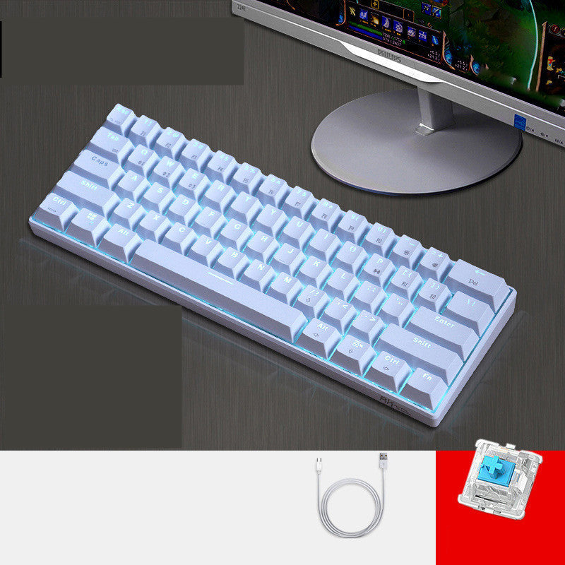 Bluetooth Mechanical Keyboard Mobile Phone Tablet 12Style 0 - Tophatter Daily Deals