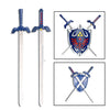 Legend Of Zelda Hylian Shield & Link Swords Wall Display Set - TOPHATTER'S ARMORY DEALS Collectible Weapons - Tophatter Daily Deals