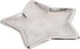 Stunning Silver Metal Candle Tray Tealight Holder Display Plate 35cm Tray - Tophatter Daily Deals