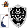 Dark Knight Master Legend of Zelda Foam Shield with Strap Link Hylian LARP - TOPHATTER'S ARMORY DEALS Collectible Weapons - Tophatter Daily Deals