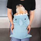 Bathing Supplies Quick Drying Absorbent Towel Pet Bathrobe Blue 0 - Tophatter Daily Deals