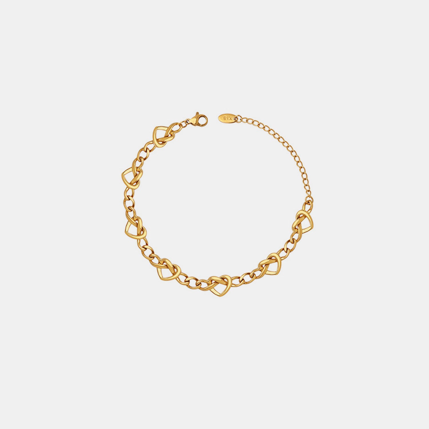 18K Gold-Plated Titanium Steel Bracelet - Tophatter Deals and Online Shopping - Electronics, Jewelry, Beauty, Health, Gadgets, Fashion - Tophatter's Discounts & Offers - tophatters - tophatters.co