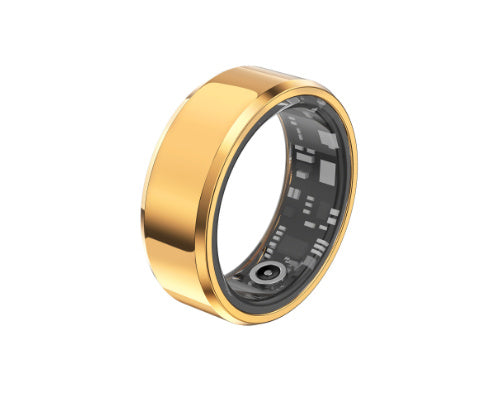 2024 Smart Ring For Men Women Heart Rate Blood Oxygen Monitoring Multi Sports Modes IP68 Waterproof Smart Rings For Android IOS Goldsteel 0 - Tophatter Daily Deals