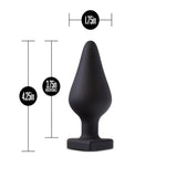 Temptasia Heart-Shaped Butt Plug Black > Anal Range > Butt Plugs - Tophatter Daily Deals
