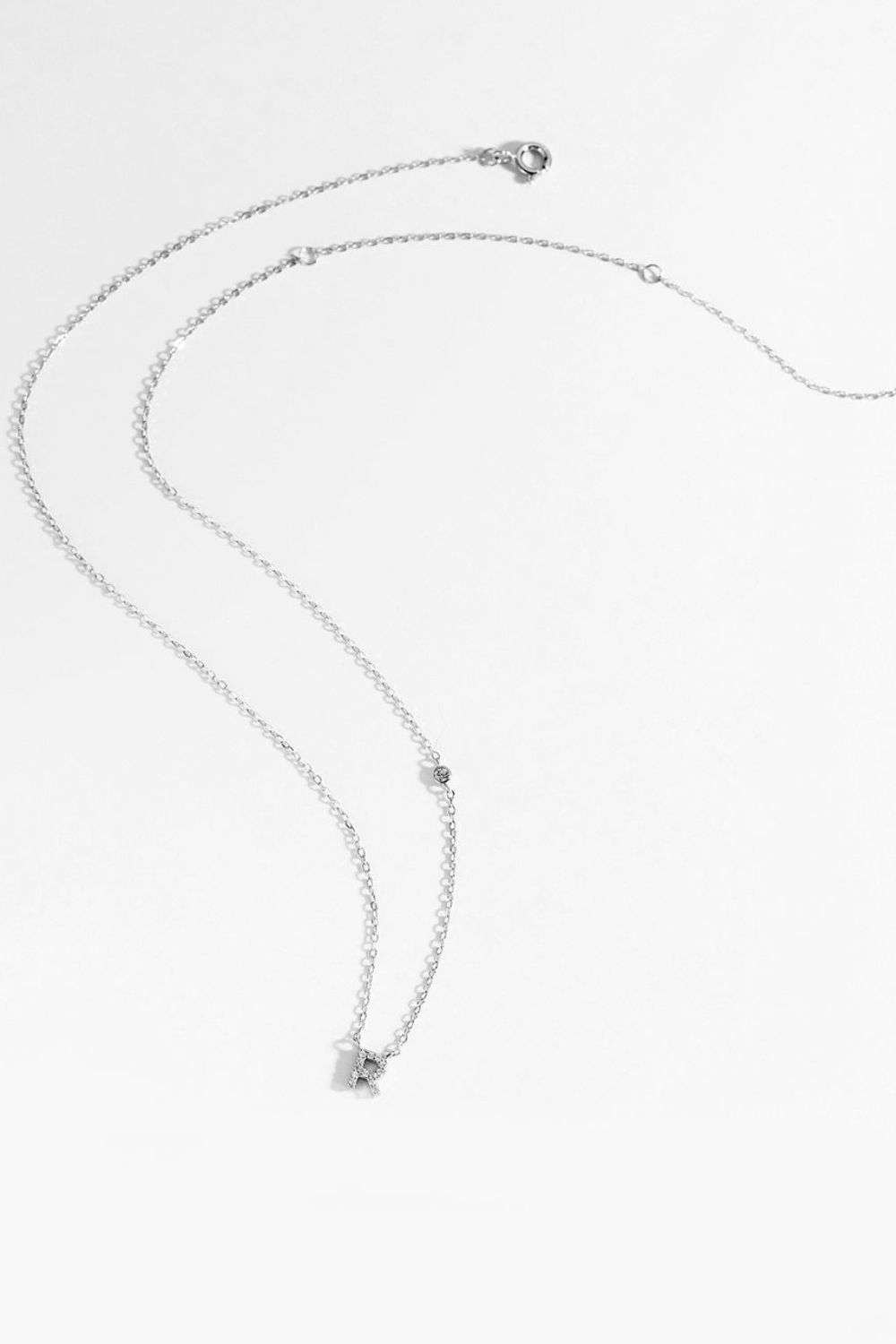 Q To U Zircon 925 Sterling Silver Necklace Necklaces - Tophatter Daily Deals