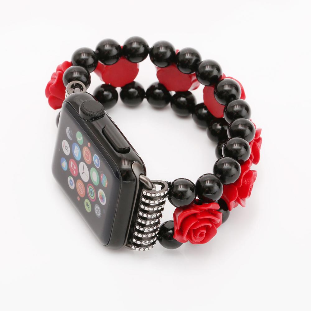 Black Onyx Jewelry Smart Watch Band 0 - Tophatter Daily Deals