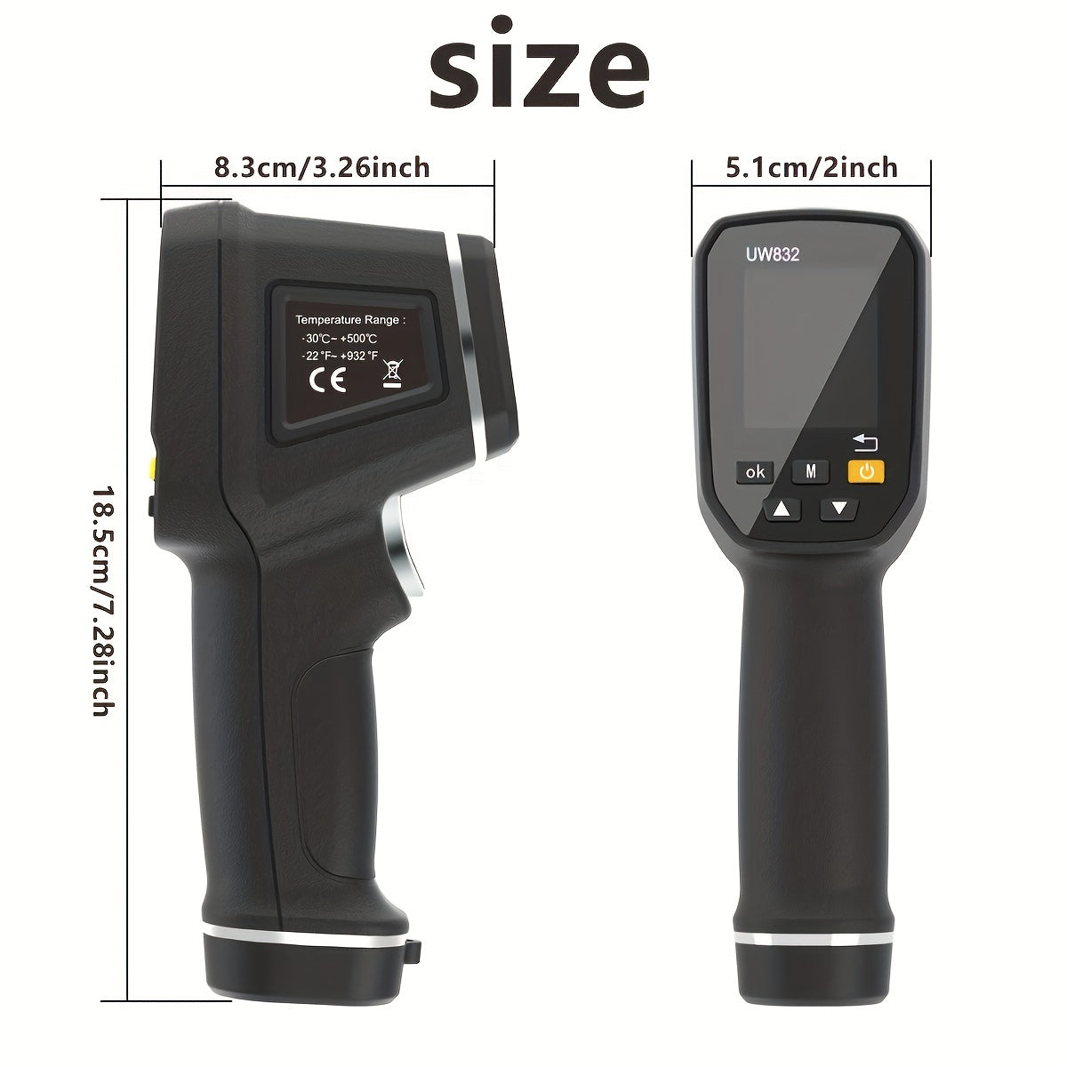 Handheld Thermal Imaging Camera 32x32 IR Sensor Tools > Industrial Tools > Measuring Tools & Sensors - Tophatter Daily Deals