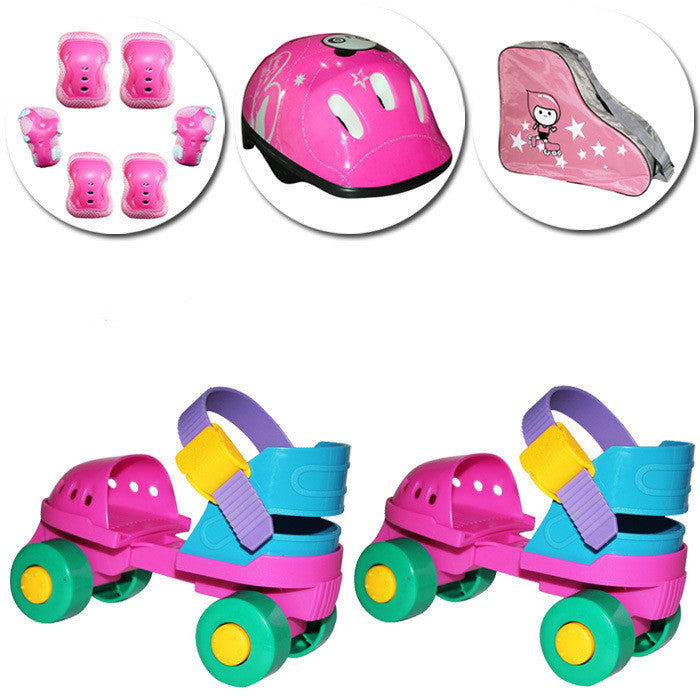 Baby Beginner Four Roller Skating Shoes J 0 - Tophatter Daily Deals