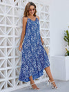 Ditsy Floral Scoop Neck Midi Cami Dress Casual Dresses - Tophatter Daily Deals