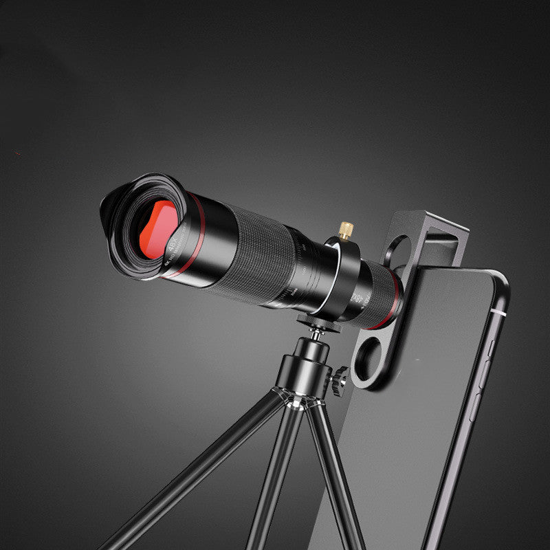 4K Red Film HD 38 Times Telephoto Phone Lens 48x 0 - Tophatter Daily Deals